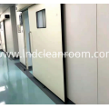 Hospital purification door with strong sound insulation